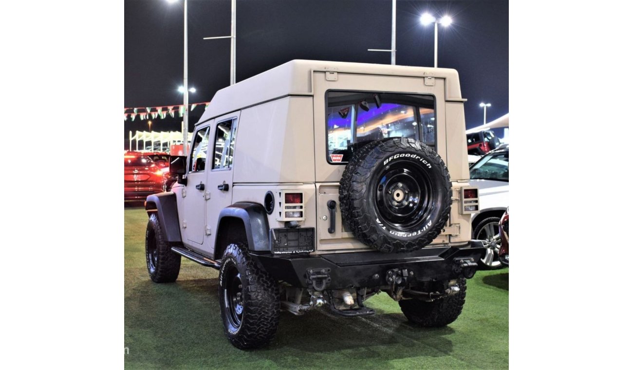 جيب رانجلر ONLY 23000 KM !!! ( DIESEL ) One And Only Jeep Wrangler "ARMY INSPIRED" 2013 Model!! in Desert Brown