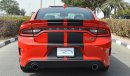 Dodge Charger Hellcat 2018, 6.2 V8 Supercharged HEMI, GCC, 0km with 3 Years or 100,000km Warranty # 707hp