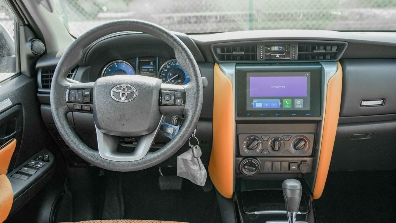 تويوتا فورتونر GX 2026 Toyota Fortuner GX 2.4L AT Diesel (Black-Tan)