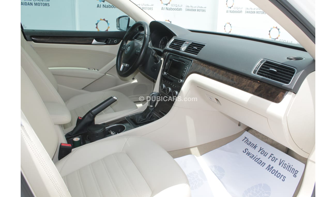 فولكس واجن باسات VOLKSWAGEN PASSAT 2.5L 2015 MODEL
