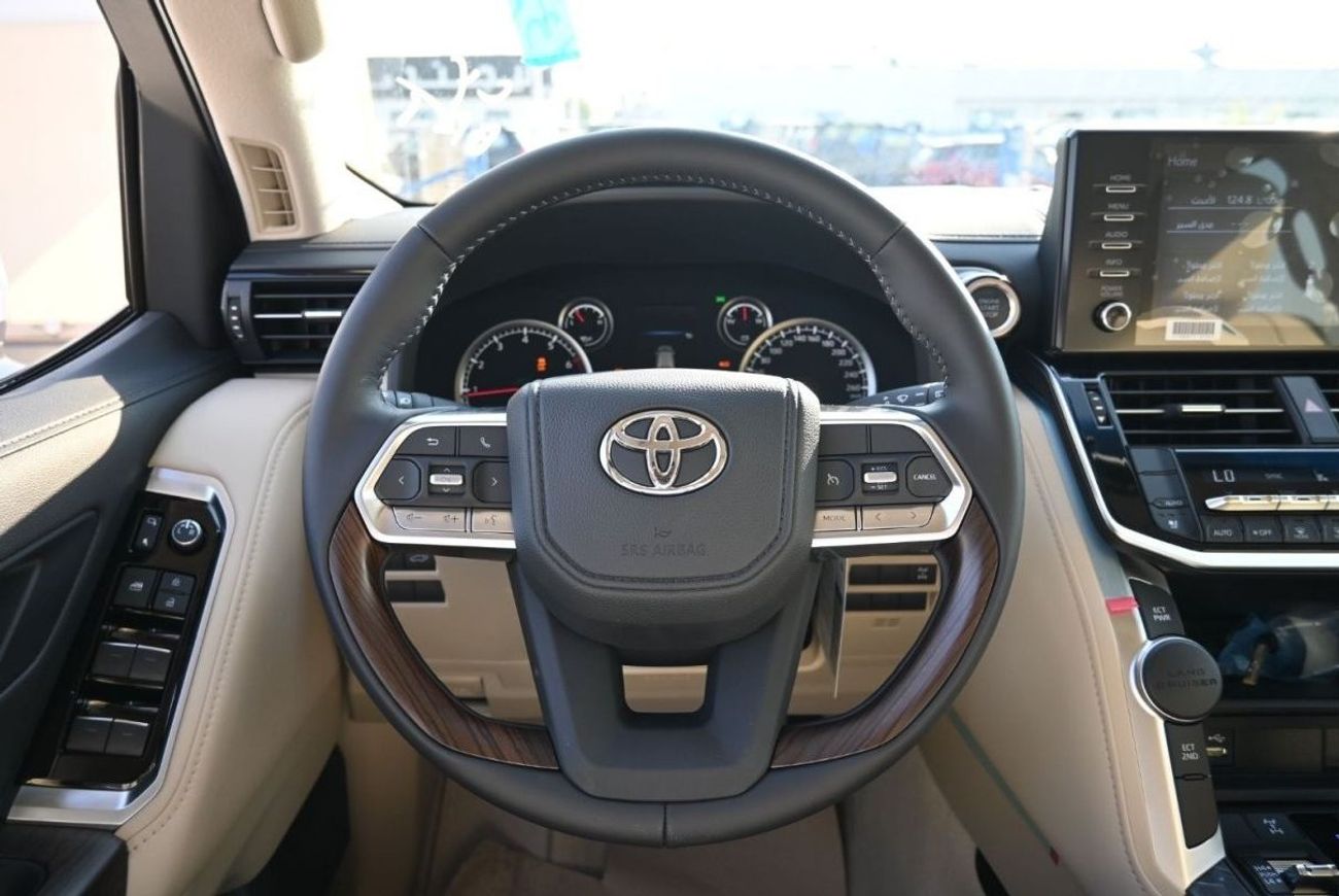 تويوتا لاند كروزر Toyota Land Cruiser 4.0L Petrol GX-R, 4WD, SUV, Model 2023, Color White