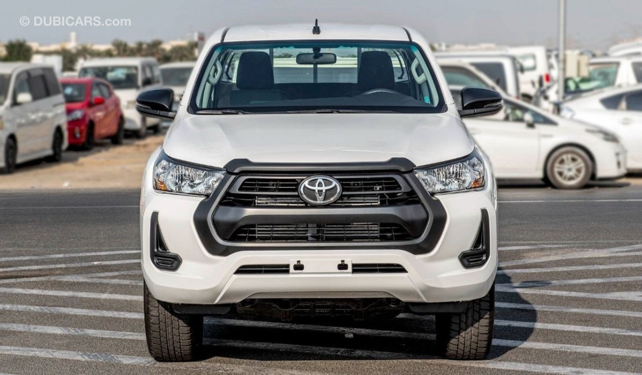 تويوتا هيلوكس (LHD) TOYOTA HILUX DC 2.4D MT 4X4 P.WINDOW MY2023 – WHITE