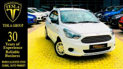 Ford Figo / SEDAN / GCC / 2017 / DEALER WARRANTY VALID UNTIL 28/06/2022 / FSH / 2 KEYS / 310 DHS MONTHLY!