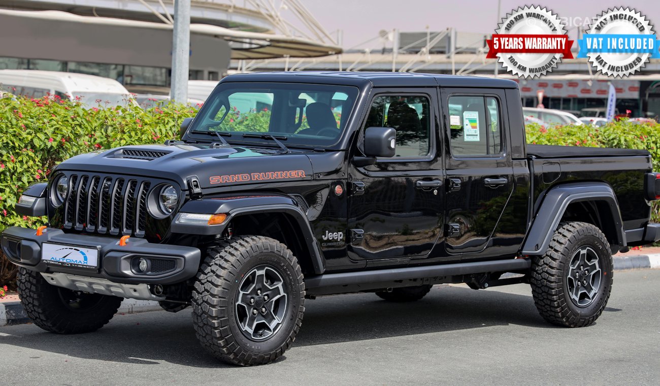 Jeep Gladiator MOJAVE SAND RUNNER 2021 4X4 GCC, 0km, W/ 3 Yrs or 60K km Warranty @Trading Enterprises