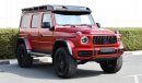 مرسيدس بنز G 63 AMG 4X4² BRAND NEW MERCEDES - BENZ G63 4X4 SQUARED 2023 RED MATE COLOR