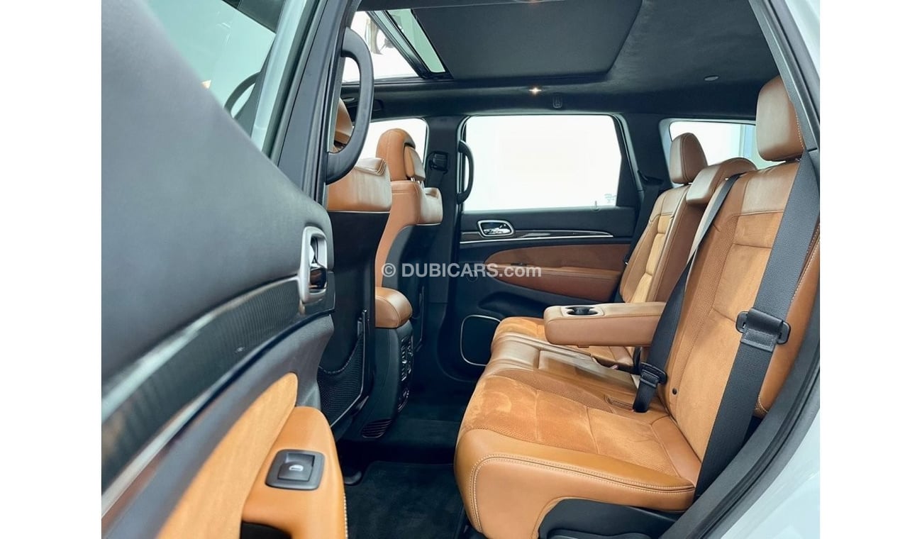 Jeep Grand Cherokee 2017 Jeep Grand Cherokee SRT, Full Jeep Service History, Warranty, Low Kms, GCC