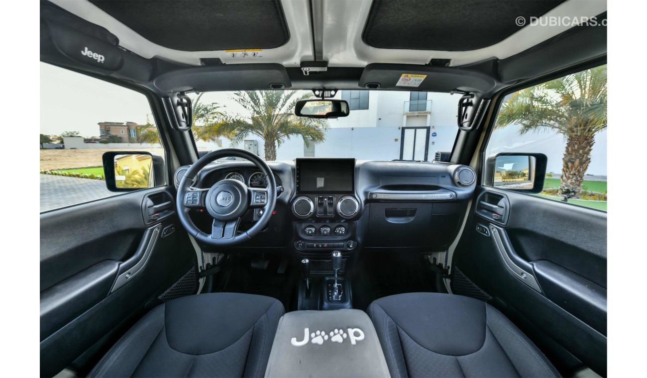 Jeep Wrangler 1941 Edition - Agency Warranty and Service Contract! - GCC - AED 1,802 PER MONTH - 0% DOWNPAYMENT