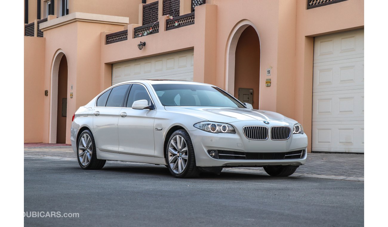 BMW 523i V6 Low Mileage AED 1174 PM with 0% Downpayment