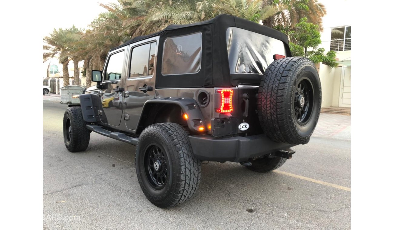 Jeep Wrangler 3.6L Petrol, 17" Rims, Front A/C, Rear Camera, DVD, Leather Seats, LED Headlights (LOT # JW2016)