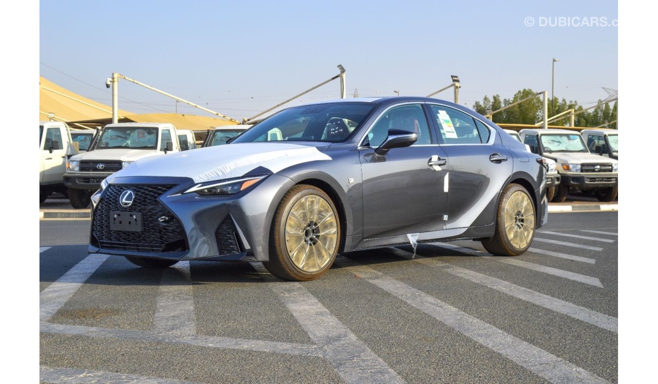 لكزس IS 300 LEXUS IS 300 F-SPORTS 2.0L 4cyl Petrol 2022 | Premium Sound System with 10 Speakers | 18" Alloy Whee