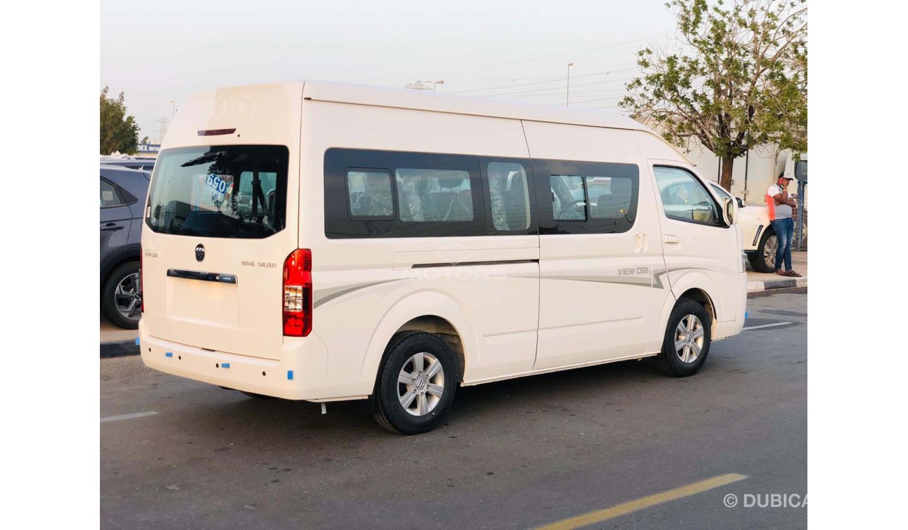Foton View CS2PETROL- HIGHROOF - 15 SEATER-MANUAL-ONLY FOR EXPORT