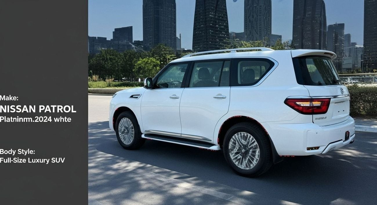 Nissan Patrol LE Platinum City Chrome PKG 5.6L
