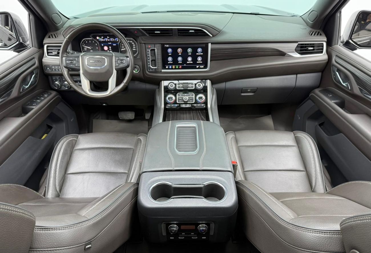 جي أم سي يوكون XL Denali 6.2L (8 Seater) 2021 GMC Yukon Denali XL, Warranty, Full GMC Service History, Fully Loaded, E