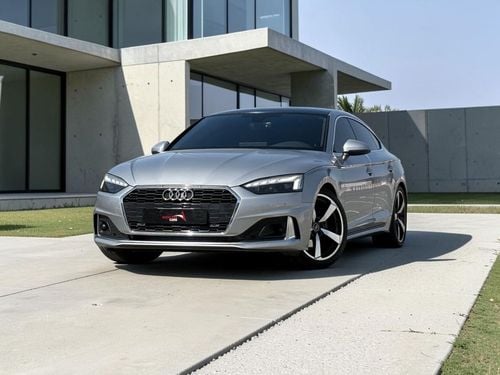 Audi A5 AED 2,160 P.M | 0% DOWN PAYMENT | AUDI A5 TFSI 40 | 2.0T I4 | 2023 | FULL AGENCY SERVICE HISTORY