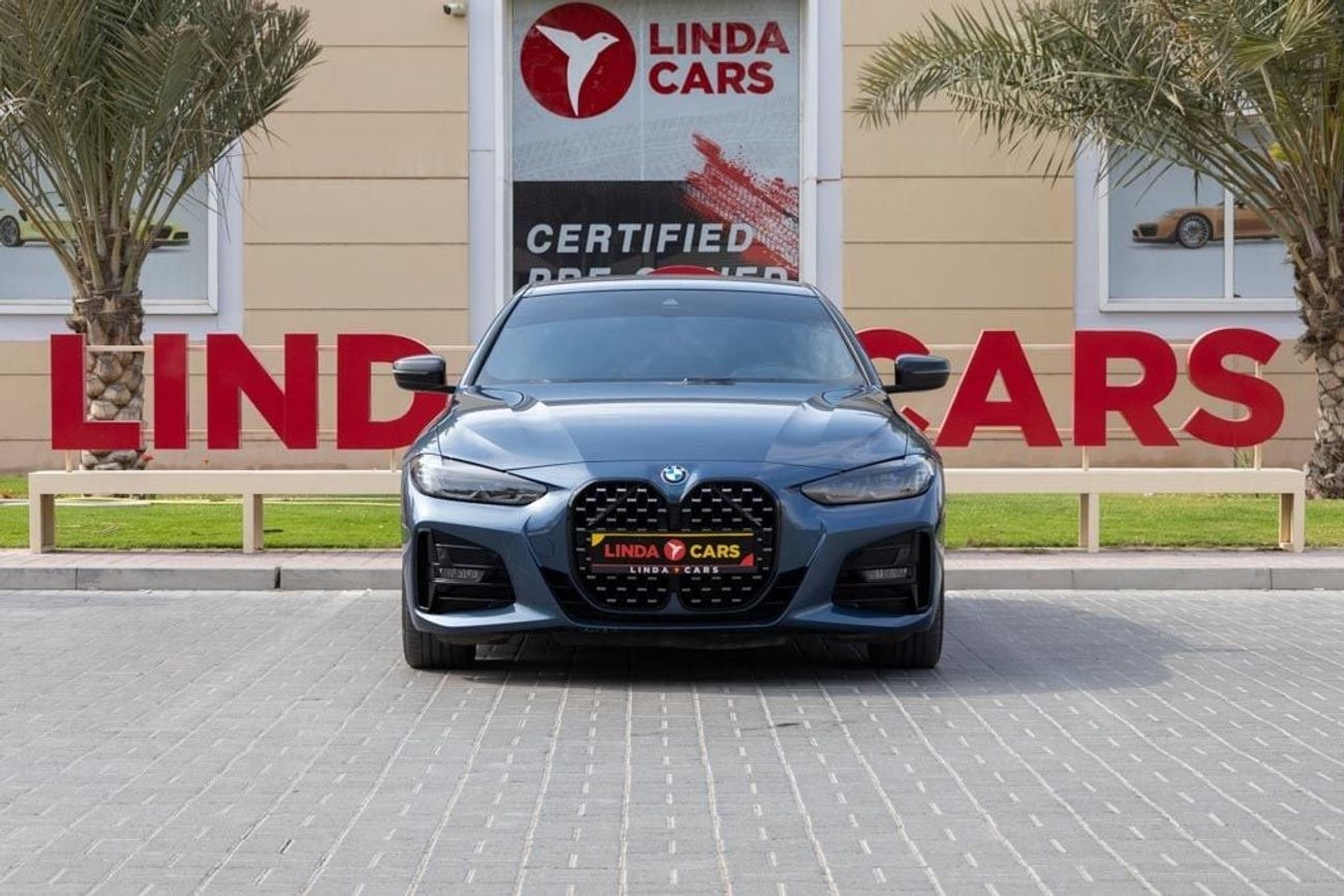 BMW 430i M Sport 2.0L BMW 430i M-Sport 2022 GCC under Agency Warranty and Service Contract with Flexible Down