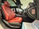 Mercedes-Benz C 200 AMG MERCEDES C200 || GCC || TOP OPTIONS || RED INTERIOR || FREE ACCIDENTS || PANORAMIC