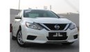 Nissan Altima S NISSAN ALTIMA 2018 WHITE GCC EXCELLENT CONDITION WITHOUT ACCIDENT