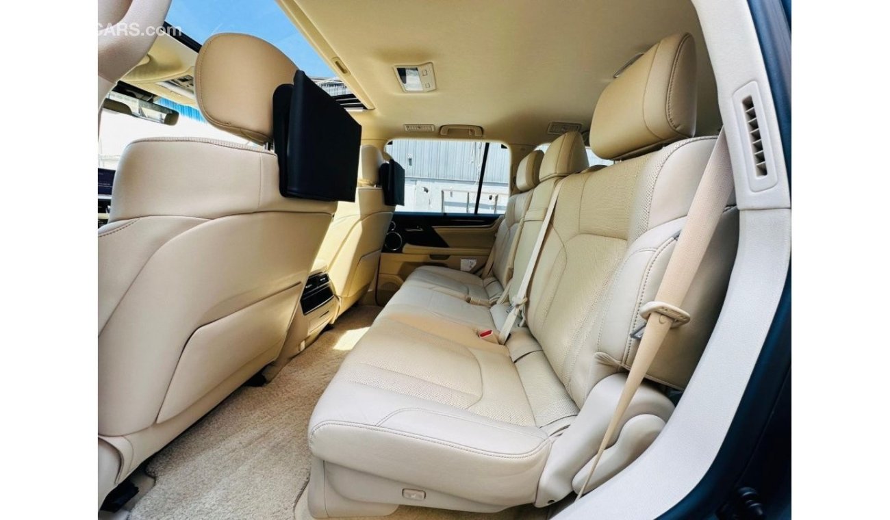 Lexus LX570 BRAND NEW CONDITION | AED 5,820 PM | LEXUS LX 570 PLATINUM | FSH | UNDER WARRANTY | ORIGINAL PAINT