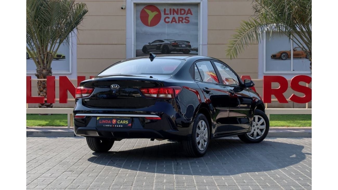 كيا ريو Kia Rio 2021 GCC under Agency Warranty with Flexible Down-Payment/ Flood Free.