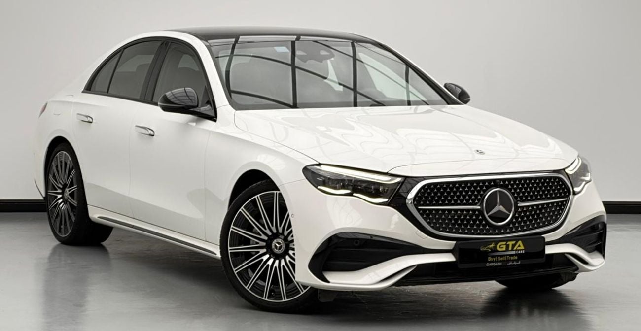 Mercedes-Benz E300 2025 Mercedes-Benz E300, 5 Year Mercedes Warranty + Service Contract, GCC