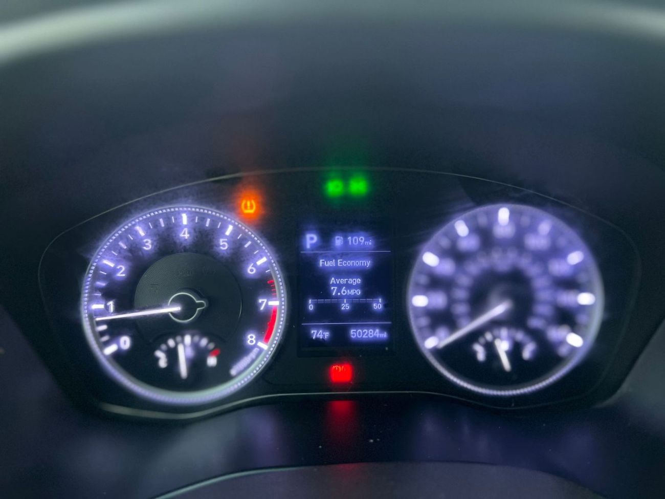 هيونداي سانتا في 2019 Hyndai Santafe MidOption+ - 2.4L V4 - 4x4 AWD - Rear Camera - Leather Seat  5