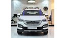 Hyundai Santa Fe EXECELLENT DEAL for this Hyundai SantaFe 2016 Model!! in White Color! GCC Specs