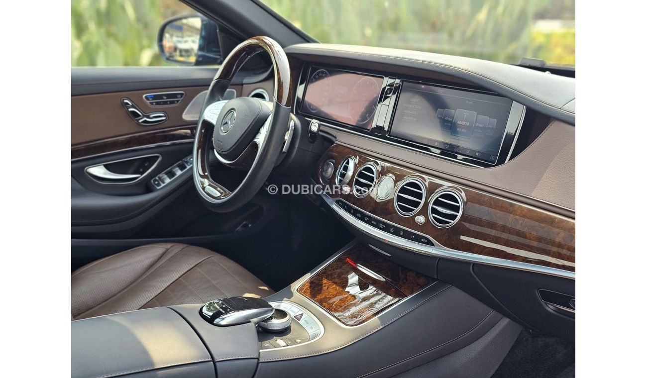 Mercedes-Benz S 500 MERCEDES S500 AMG FULL OPTION 6 BUTTONS 2015 GCC SINGLE OWNER LOW MILEAGE IN MINT CONDITION