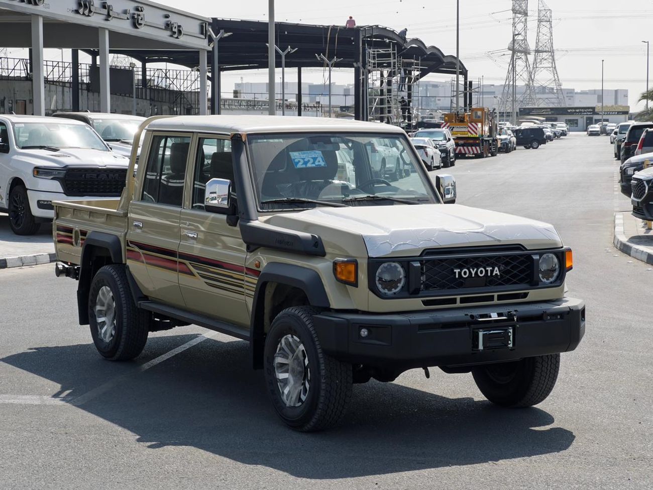 تويوتا لاند كروزر بيك آب EXPORT ONLY - LC 79 D/C LX-Z A/T