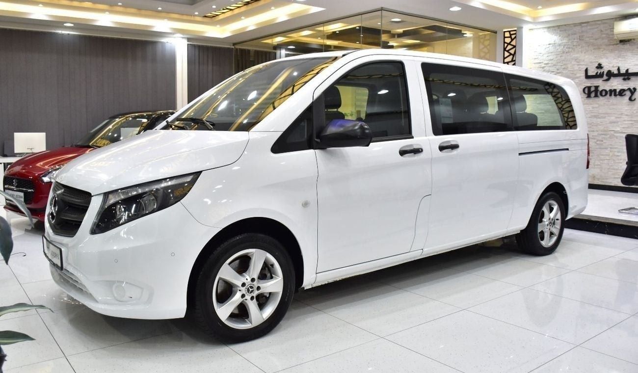 Mercedes-Benz Vito EXCELLENT DEAL for our Mercedes Benz Vito Tourer 121 ( 2020 Model ) in White Color GCC Specs