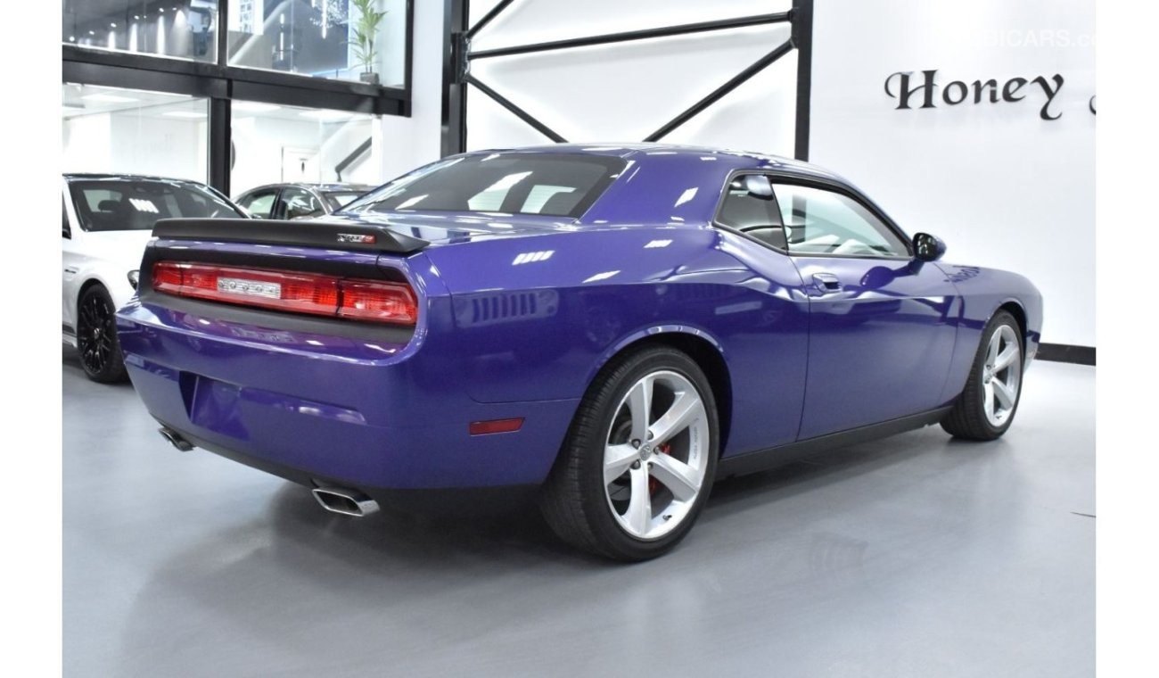 دودج تشالينجر EXCELLENT DEAL for our Dodge Challenger SRT8 6.1 HEMI ( 2010 Model ) in Purple / Violet Color GCC Sp