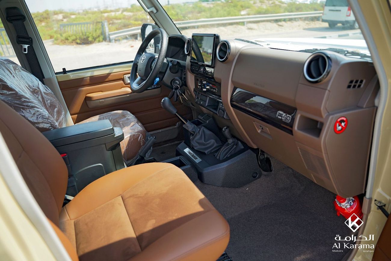 تويوتا لاند كروزر 70 تويوتا لاند كروزر ٧٦ | ٢.٨ لتر | دفع رباعي يدوي | إصدار الذكرى الأربعين | خليجي | كاميرا خلفية | مقا