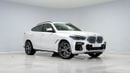 BMW X6 40i M Sport 3.0L | AED 3,537 PM | Up to 3 Years Warranty Unlimited | GCC