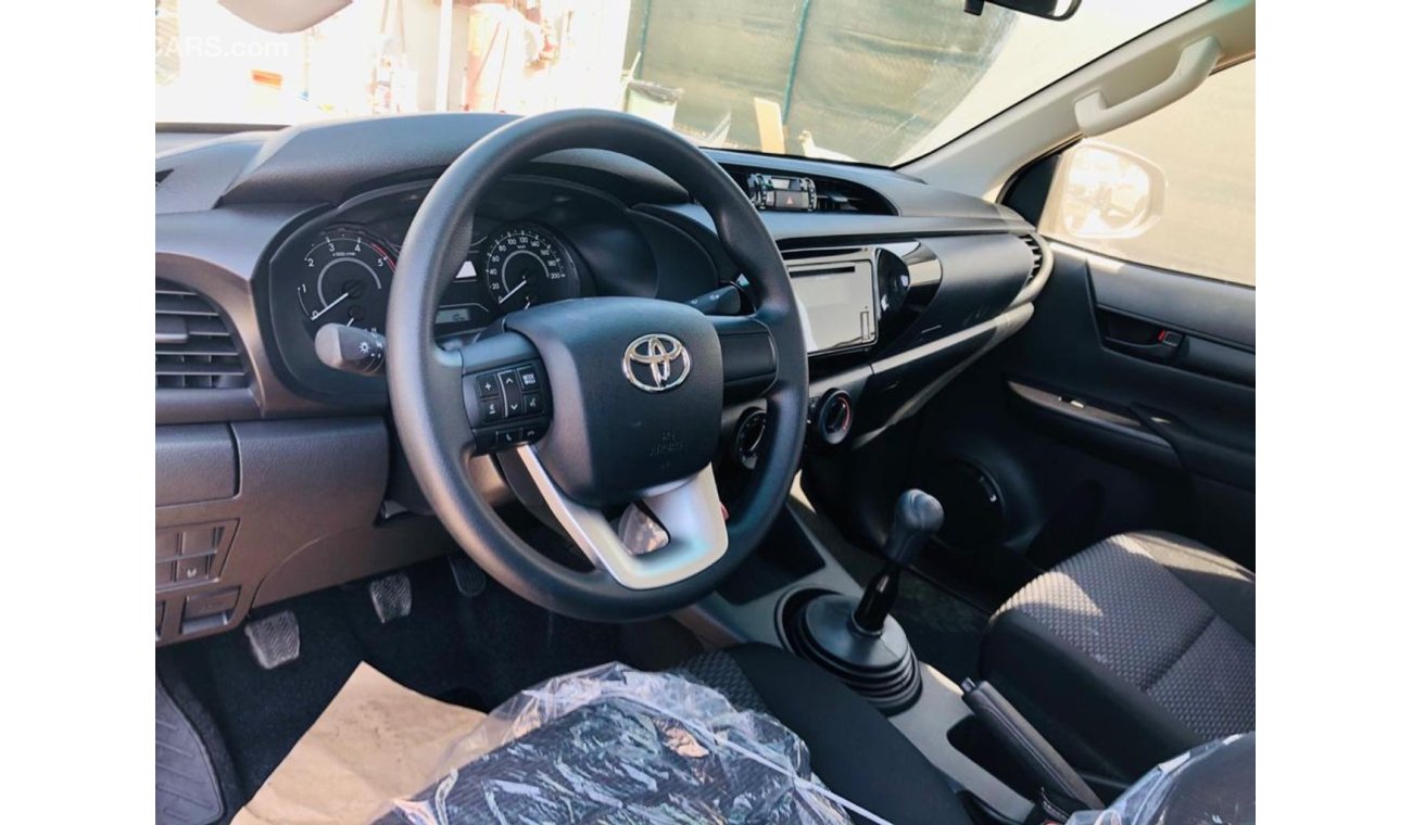 تويوتا هيلوكس 2021 TOYOTA HILUX 2.4L DIESEL MANUAL WITH POWER WINDOWS LAST FEW UNITS ONLY