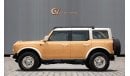 Ford Bronco Sport DXB Edition - GCC Spec - With Warranty and Service Contract