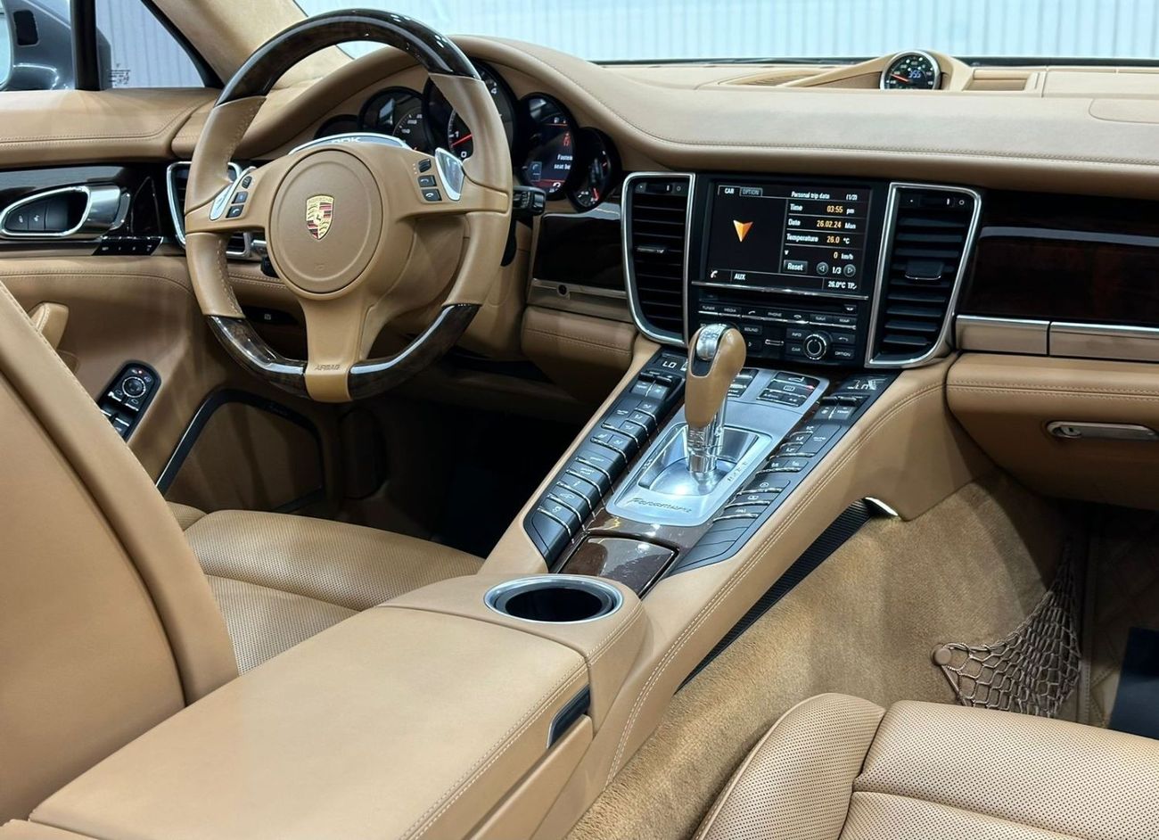 Porsche Panamera 2014 Porsche Panamera Turbo, Very Low Kms, Full Options, Excellent Condition, GCC