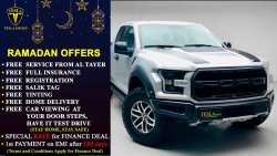 Ford Raptor *AL TAYER CAR! / SVT / GCC / 2018 /5 YEARS DEALER WARRANTY + FREE SERVICE 18/04/2023 / 2,870 DHS P.M