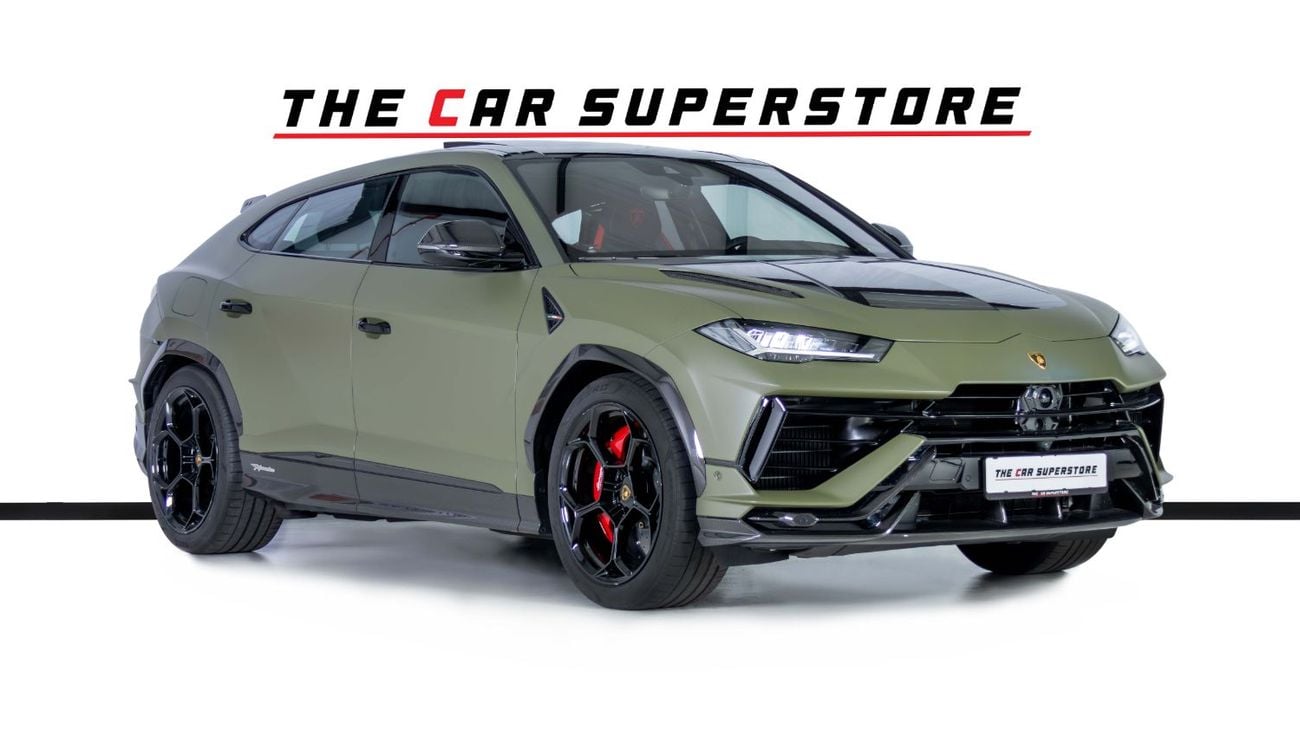 Lamborghini Urus 4.0T V8 Performante Special Matt Color-Alcantara Interior-Full carbon Fiber Exterior Trim