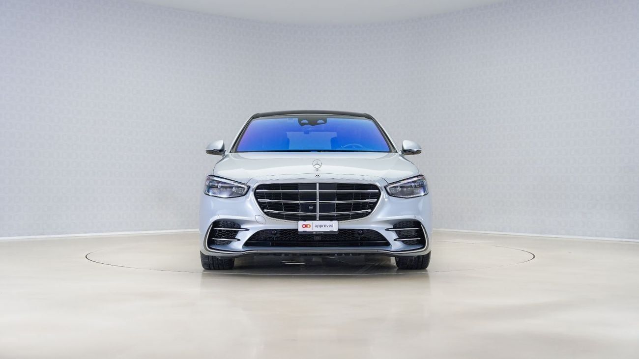 Mercedes-Benz S 580 S 580 AMG Line | AED 5,323 PM | Up to 3 Years Warranty Unlimited |