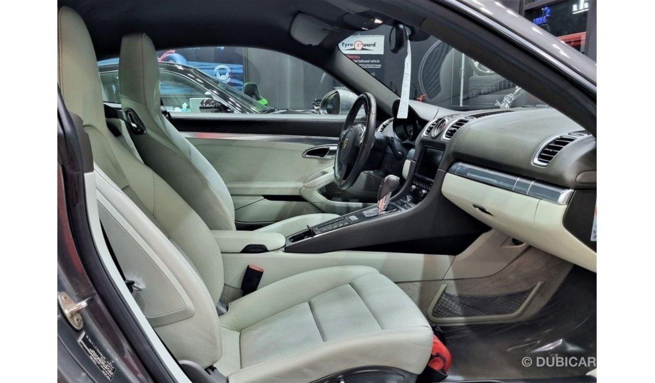 Porsche 718 Cayman SPECIAL SUMMER OFFER PORSCHE CAYMAN S 2014 GCC IN BEAUTIFUL SHAPE WITH A FULL SERVICE HISTORY FROM P