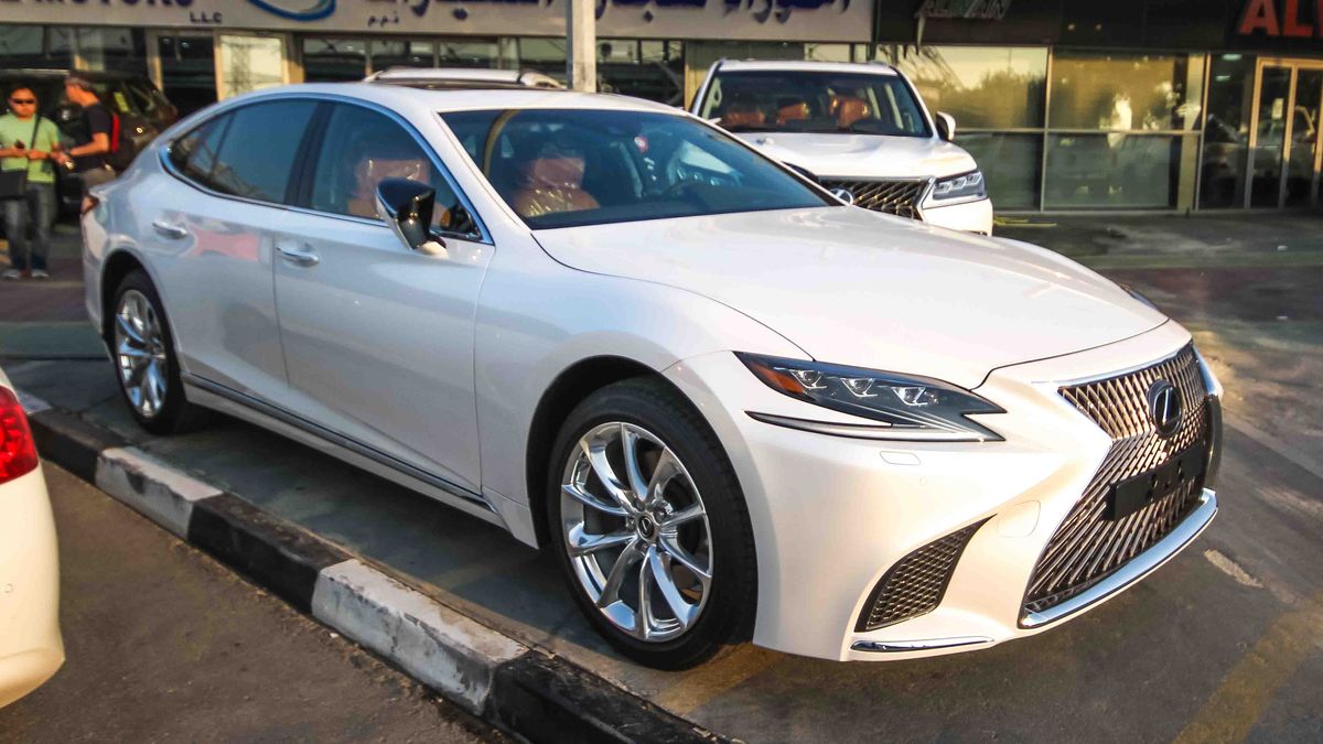 Lexus LS 350 الضريبه علينا ، Tax on us for sale. White, 2018