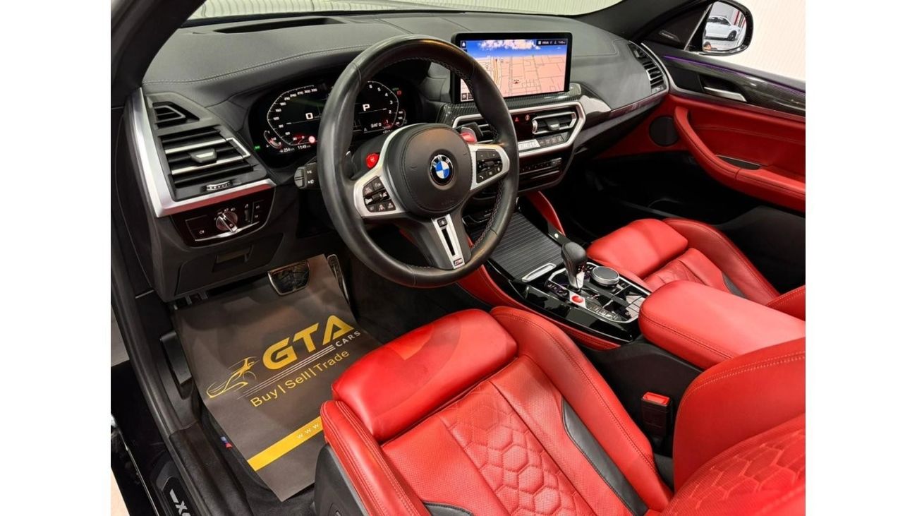 بي أم دبليو X4M 2022 BMW X4M Competition, March 2027 BMW Warranty + Service Pack, Full Options, Low Kms, GCC