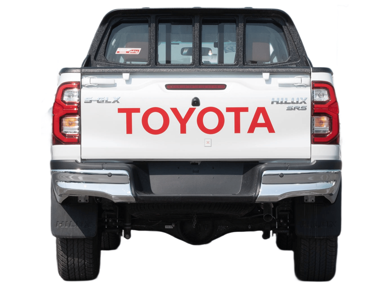 Toyota Hilux ECTKSA007 – 2025 Toyota Hilux Double Cab Pick Up – SGLX –  2.7L Petrol Manual 4wd – White with Red I
