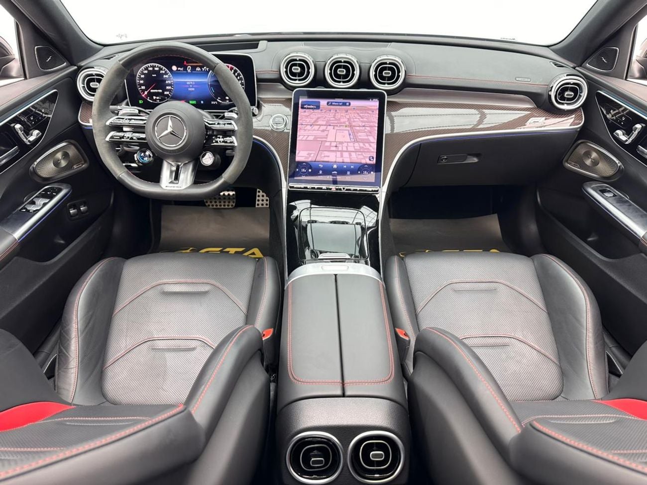 Mercedes-Benz C 63 S 2024 Mercedes-Benz C63s AMG E-Performance F1 Edition, Mercedes Warranty + Service Contract, FSH, GCC