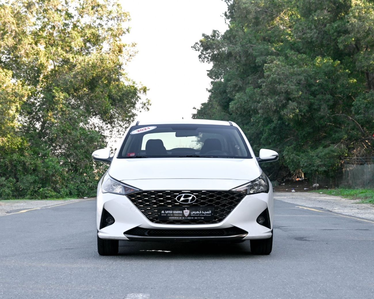 Hyundai Accent GLS 1.6L (123 HP) Hyundai Accent 1.6L 2021 GCC Original Paint & accident-free Excellent Condition 70