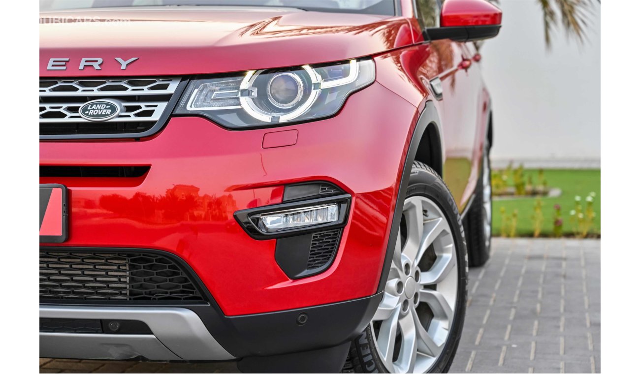 Land Rover Discovery Sport HSE Agency Warranty | 1,841 P.M | 0% Downpayment | Full Option