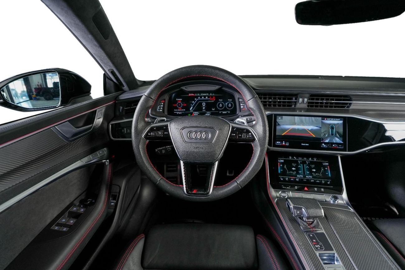 أودي RS7 SPORTBACK Carbon Fiber Package-Audi Ceramic Braking System-Red Calipers-Premium Leather Interior