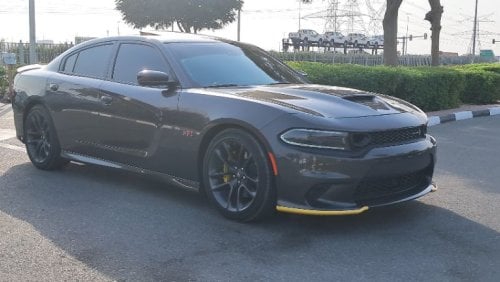 Dodge Charger CHARGER 2022 SRT 6.4 V8 SCAT PACK GCC FREE SERVICE 40000 KM +5 YEAR WARRANTY TRADING -TOP OPTION