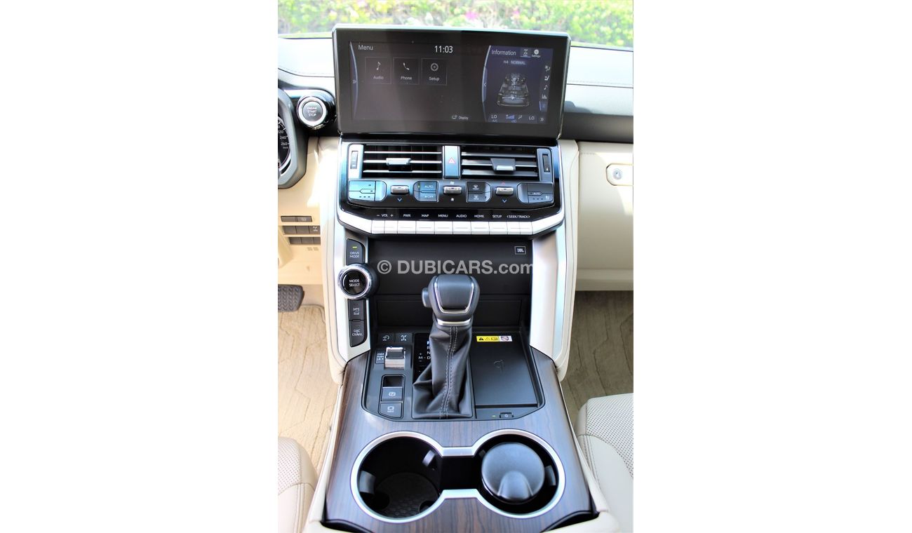 Toyota Land Cruiser GXR TWIN TURBO 2023 GCC AL FUTTAIM WARRANTY 4 YEARS SERVICE CONTRACT