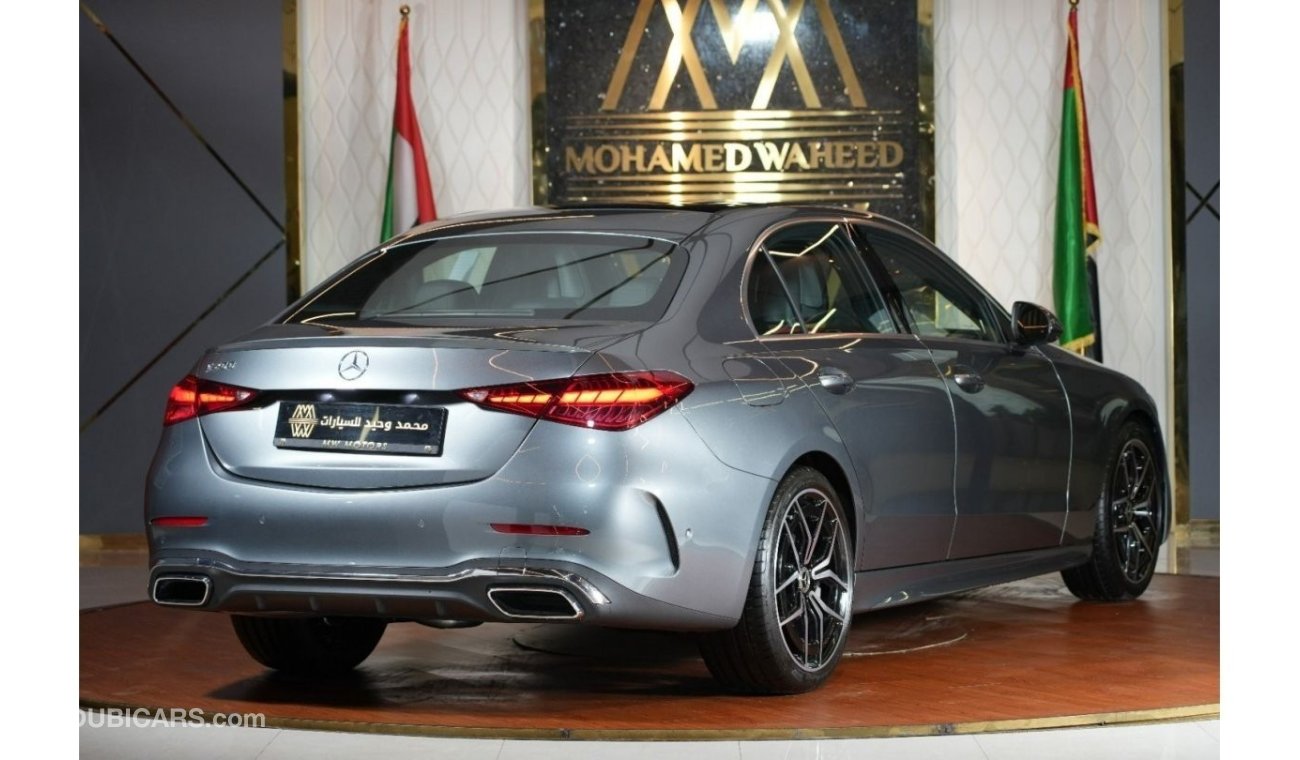 مرسيدس بنز C200 Mercedes-Benz C 200 Premium Plus | 2024 GCC 0km | 5 Years Agency Warranty