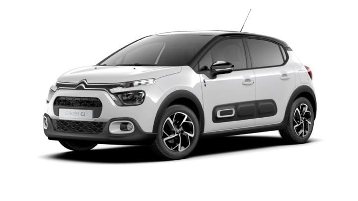 Citroen C3 cover - Front Left Angled